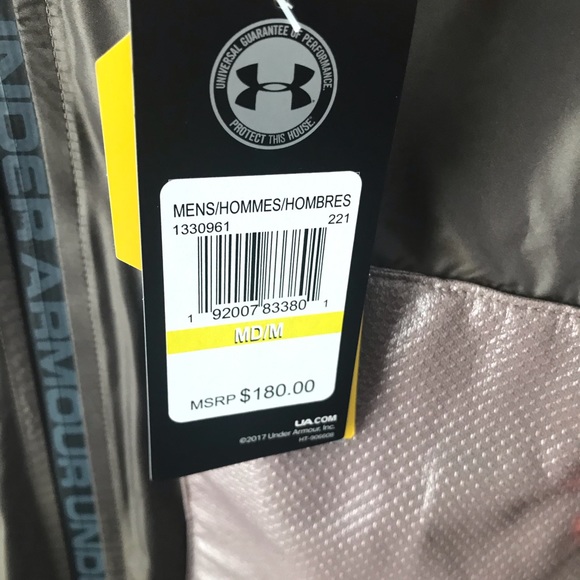 NWT Under Armour Storm Perpetual jacket men Medium - Picture 4 of 12